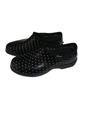 Sloggers Women's Polka Dot Print Short Rain and Garden Shoes-Size 9